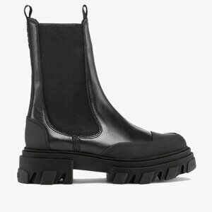 Cleated Mid Chelsea Boots in Black Size 37 worn once